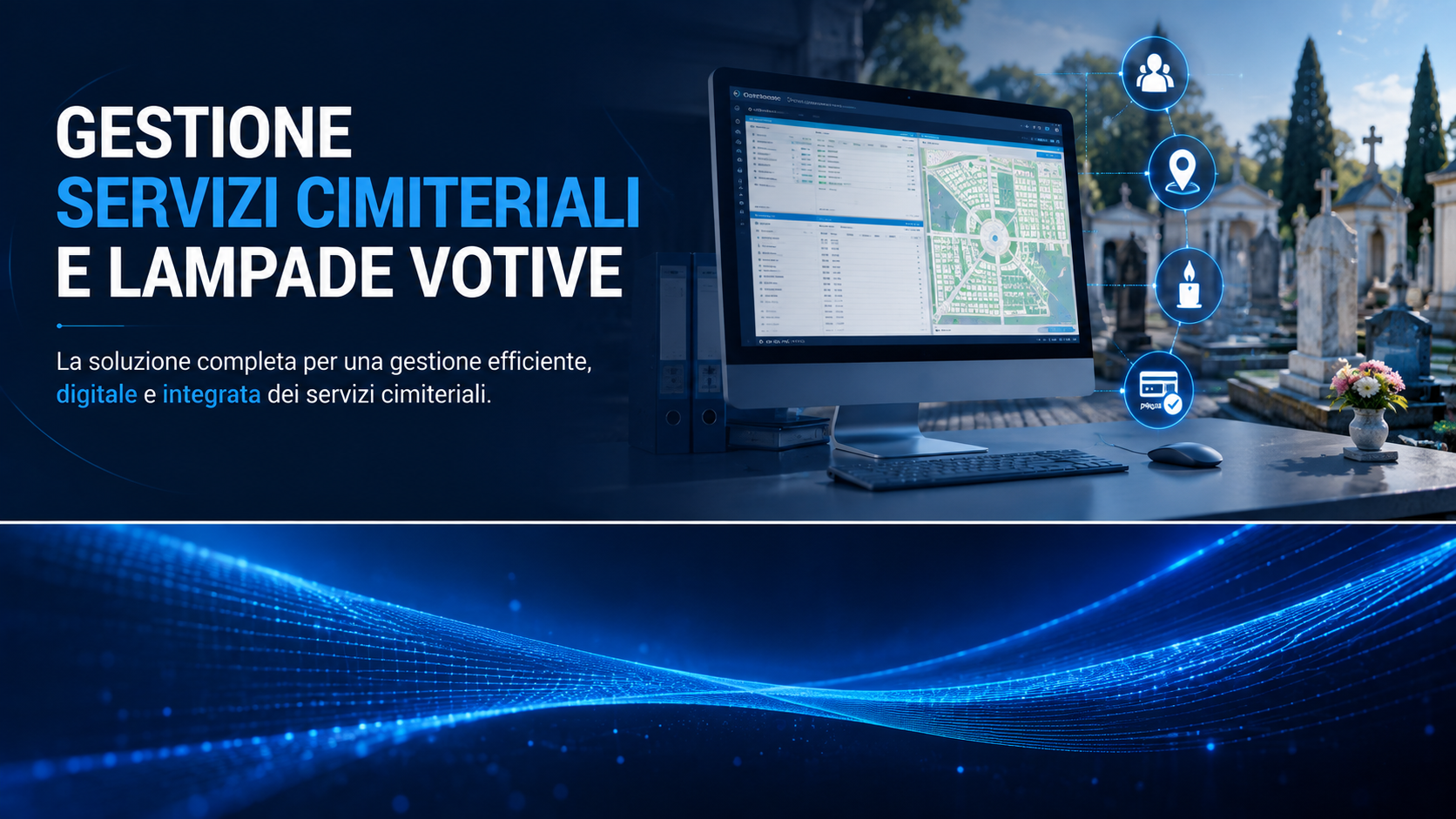 Gestione Servizi Cimiteriali e Lampade Votive